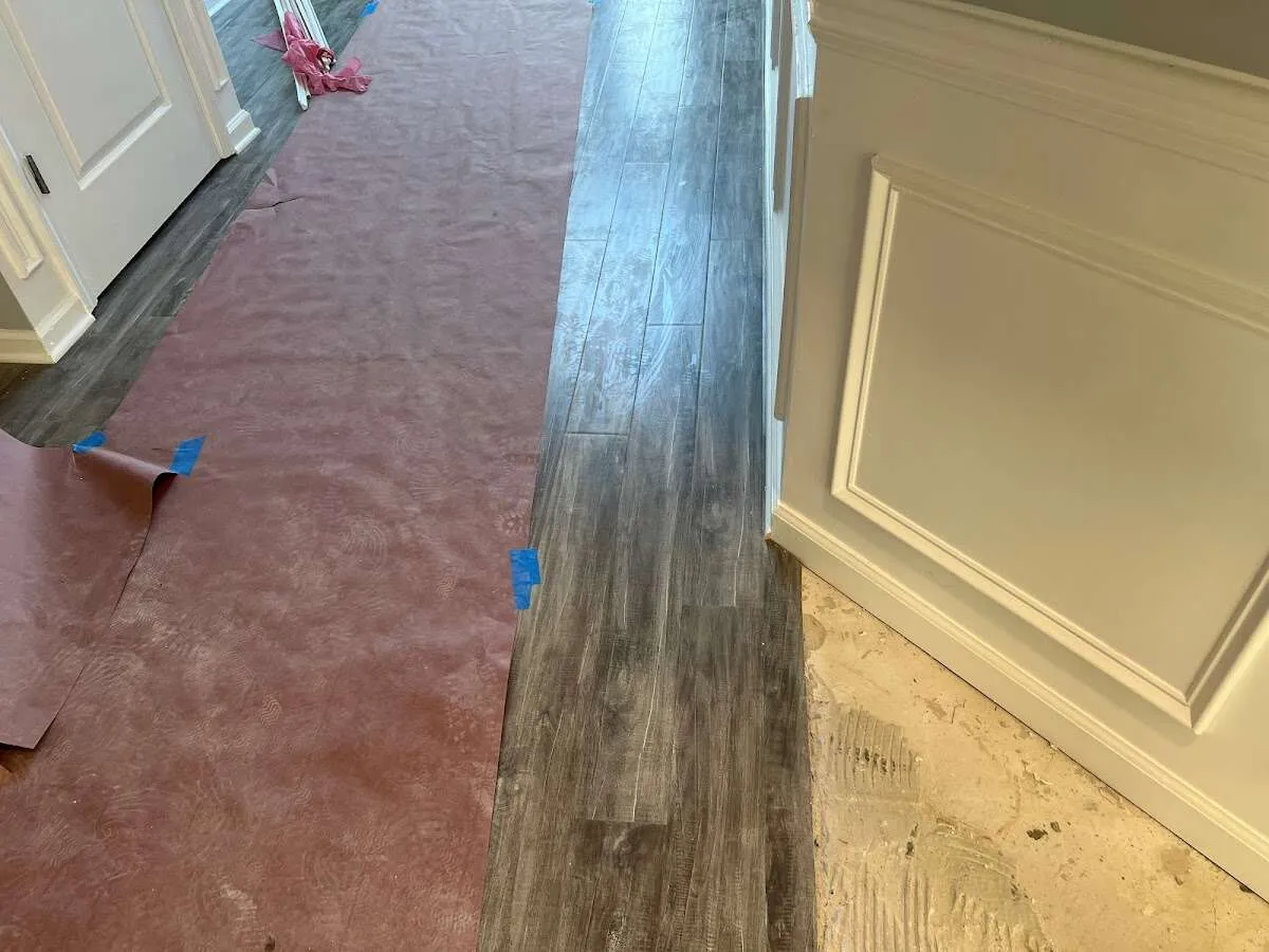 Completed marble shower restoration in Pontiac